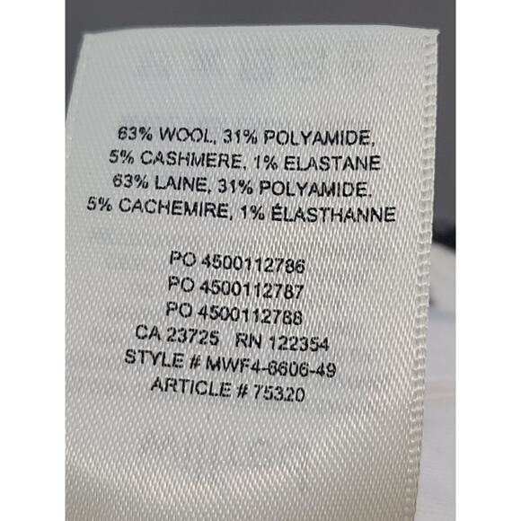 WILFRED Aritzia Tie-Front Cropped High Waisted Wool Pants - Picture 7 of 7